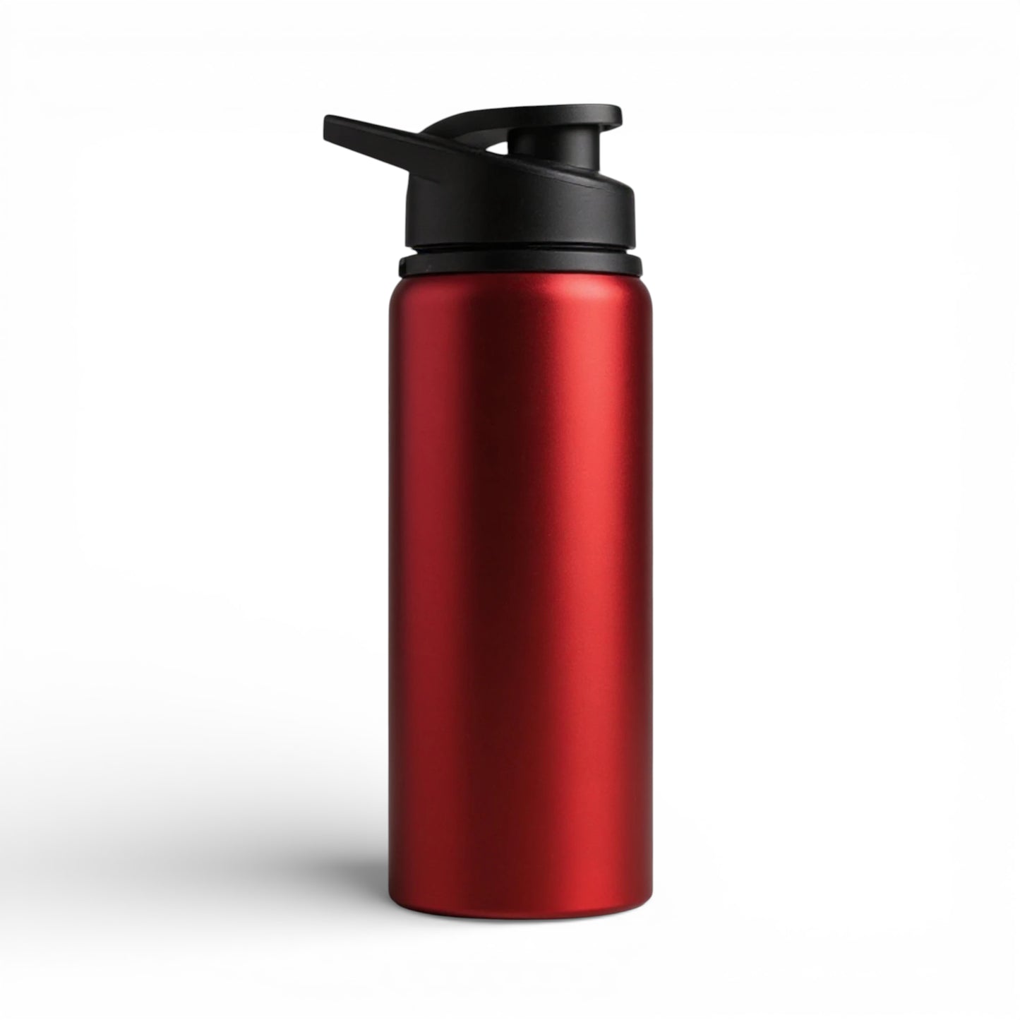 Gourde en aluminium sport 600 ml coloris rouge
