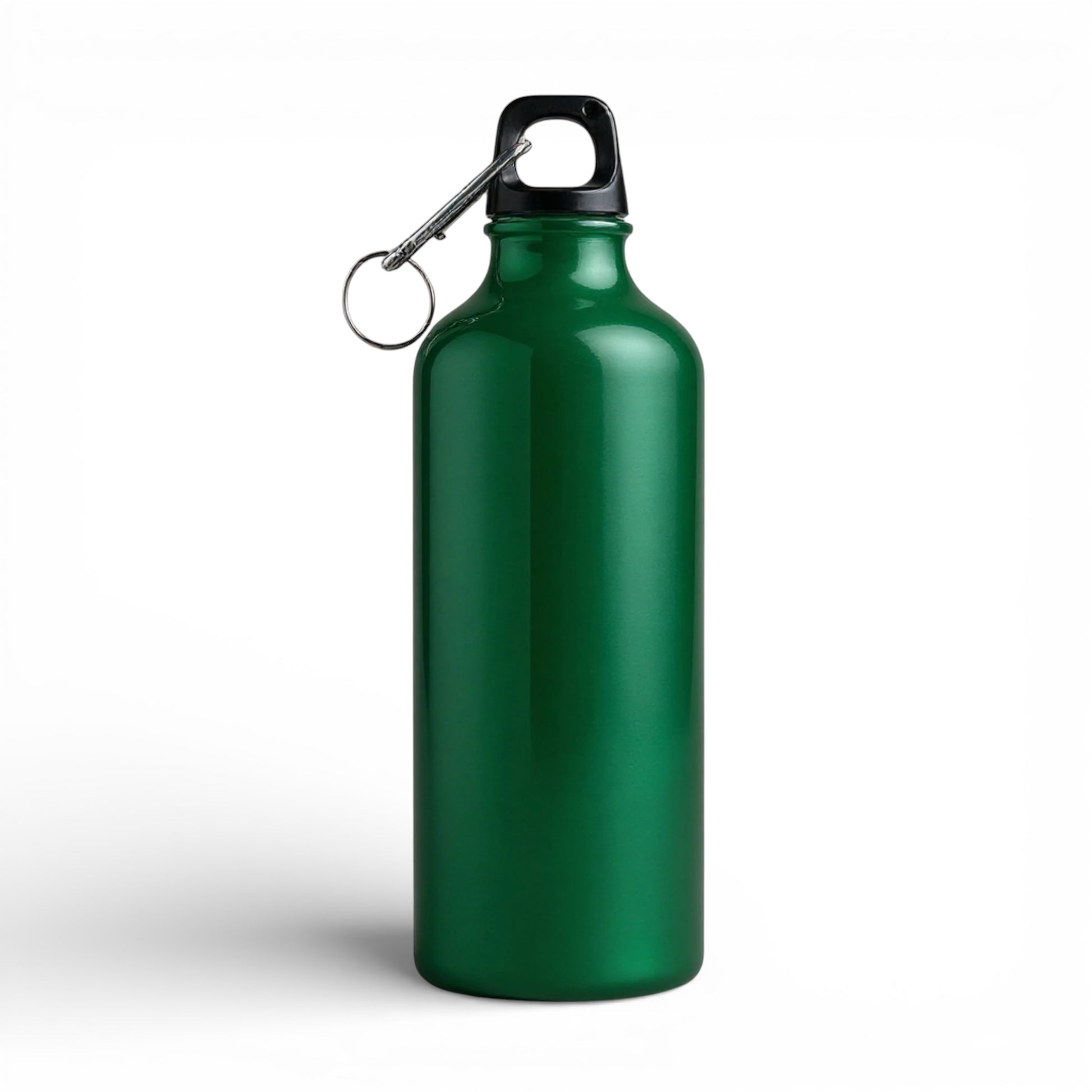 Gourde en aluminium 750 ml pour sport et outdoor coloris vert