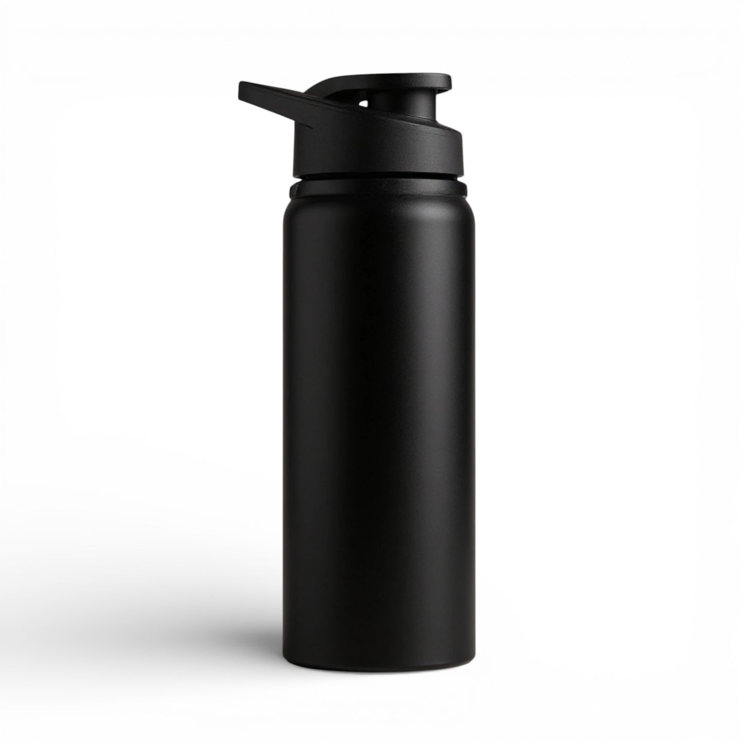 Gourde en aluminium sport 600 ml coloris noir