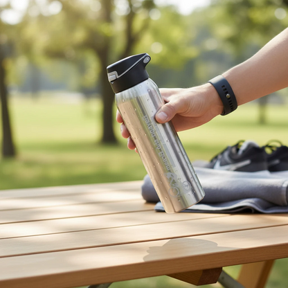 Gourde isotherme inox sport 500ml argent Malyvo