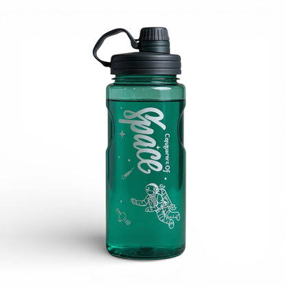 Gourde sport grande capacité avec filtre coloris vert