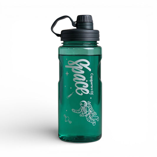 Gourde sport grande capacité avec filtre coloris vert