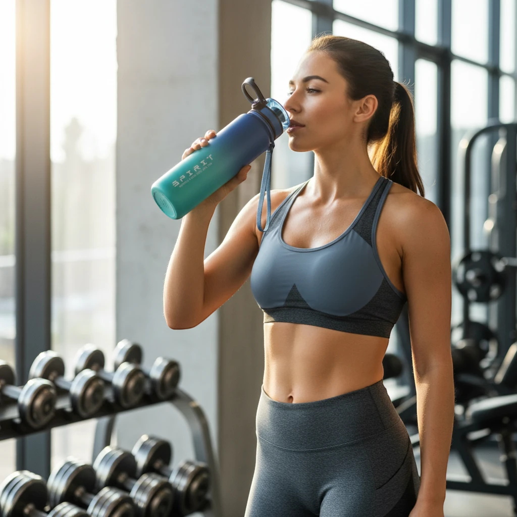 Gourde Sport Malyvo™ <br> Hydratation facile au sport et au quotidien