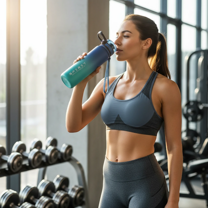 Gourde Sport Malyvo™ <br> Hydratation facile au sport et au quotidien
