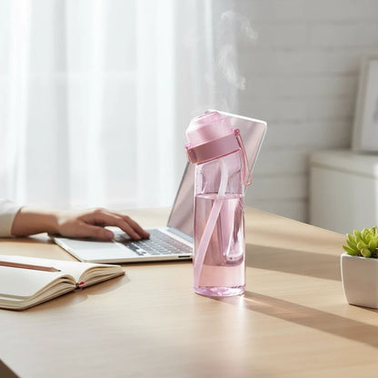 Gourde Malyvo™ avec paille et système d’arôme <br> Hydratation sportive
